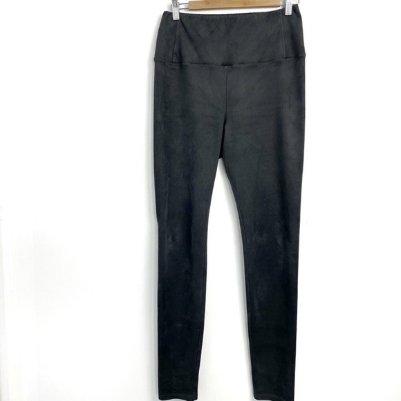 Aritzia Wilfred Free Daria Pants Faux Suede high rise leggings - Picture 7 of 10